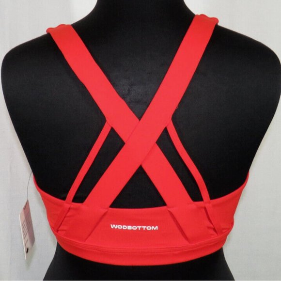 Wodbottom Other - Wodbottom Women's 3XL Red Strappy Active Yoga Sports Bra